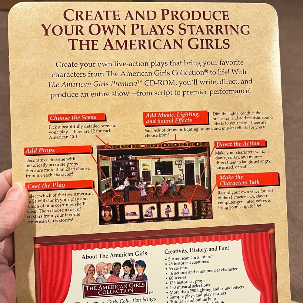 The American Girls Premiere Software